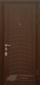 Дверь МДФ №348 с отделкой МДФ ПВХ - фото